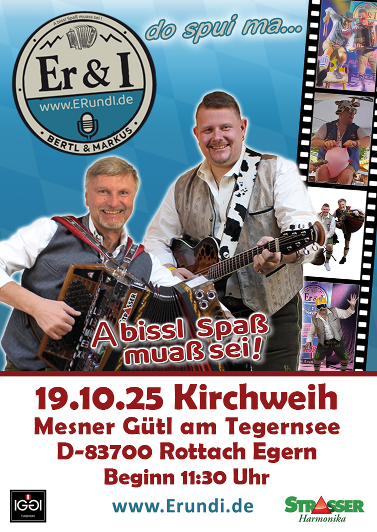 Musikduo aus Bayern - Er & I - Kirchweih - Mesner Gütl am Tegernsee